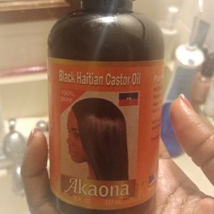Black Haitian Castor oil